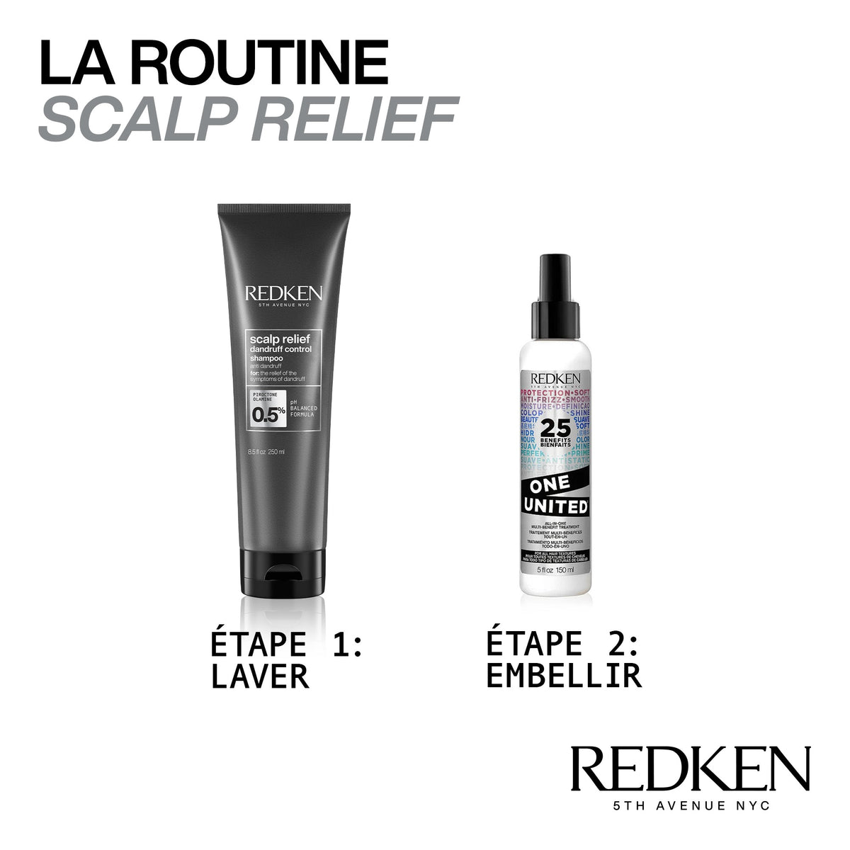 Shampoing Anti-pelliculaire Scalp Relief Redken 250 ML