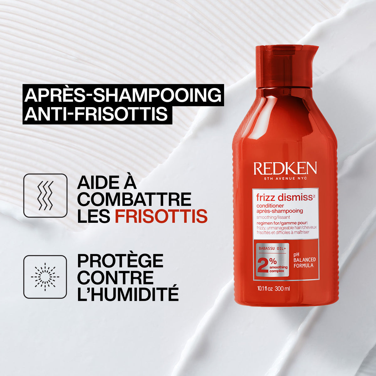 Après-shampoing Frizz Dismiss Redken 300 ML