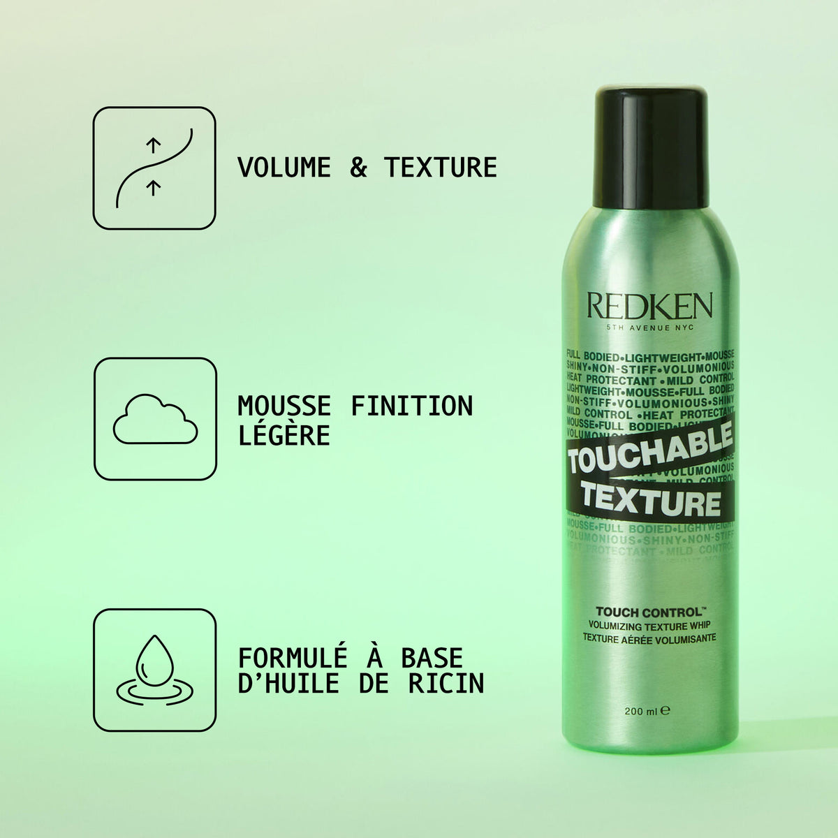 Touchable Texture Redken 200 ML