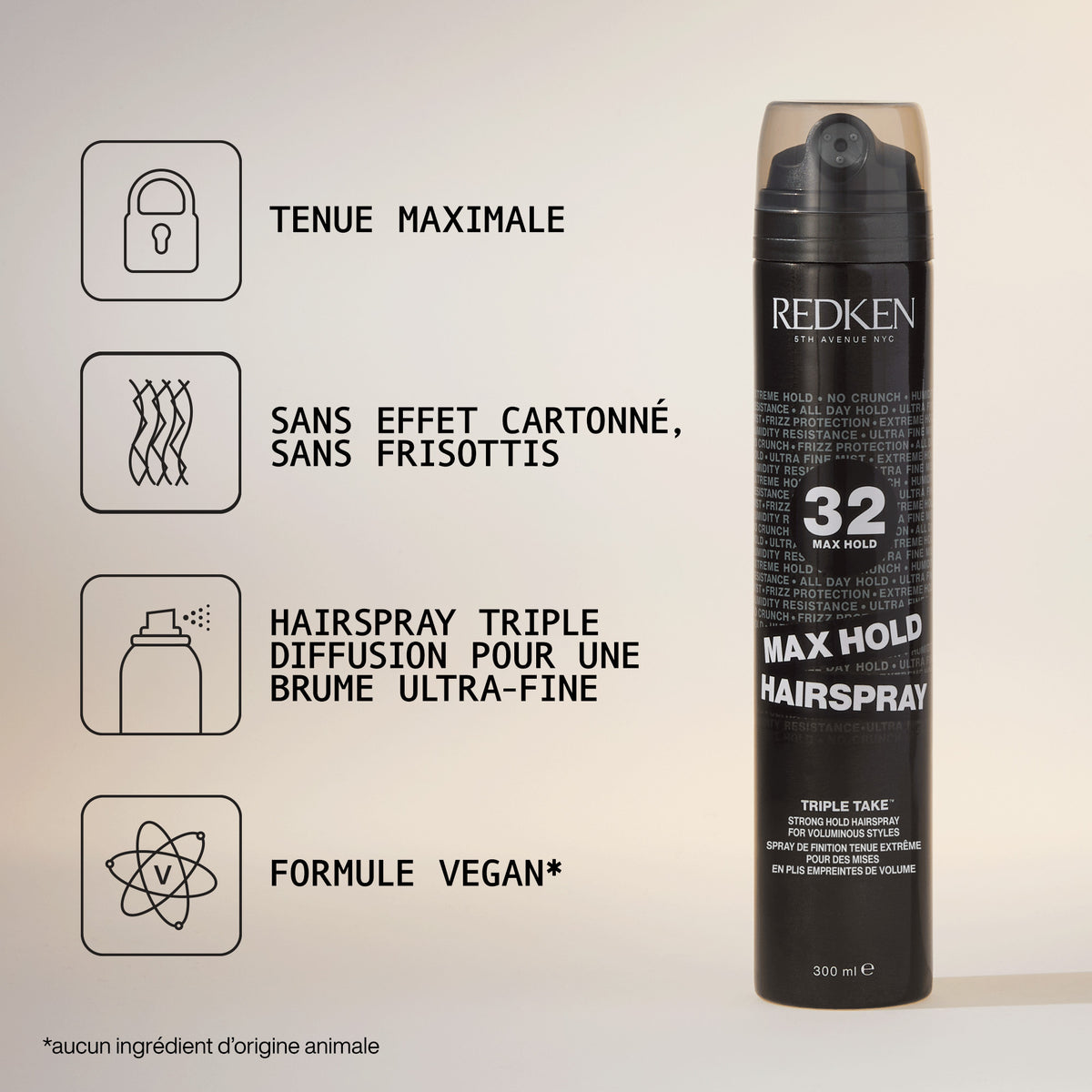 Max Hold Hairspray 32 Redken 300 ML