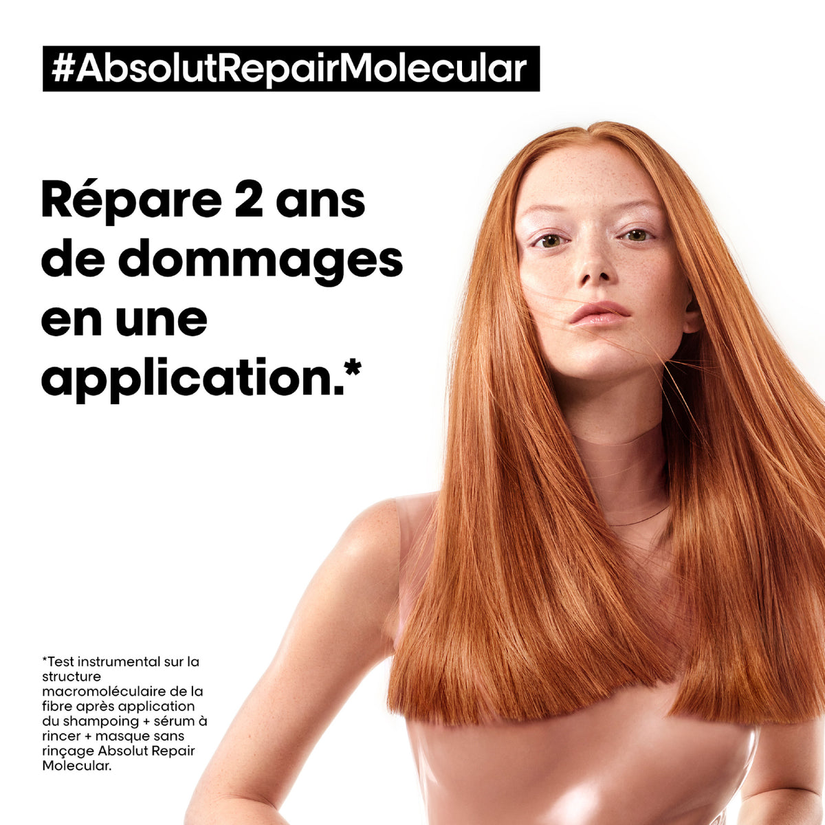 Masque sans rinçage Absolut Repair Molecular L'Oréal Professionnel