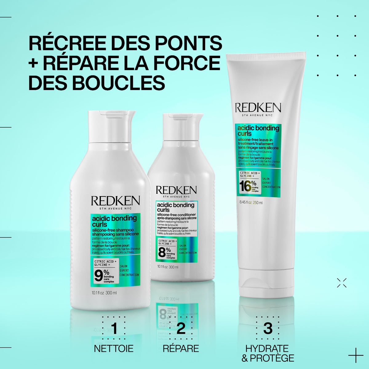 Après-Shampoing Acidic Bonding Curls Redken 1000 ML