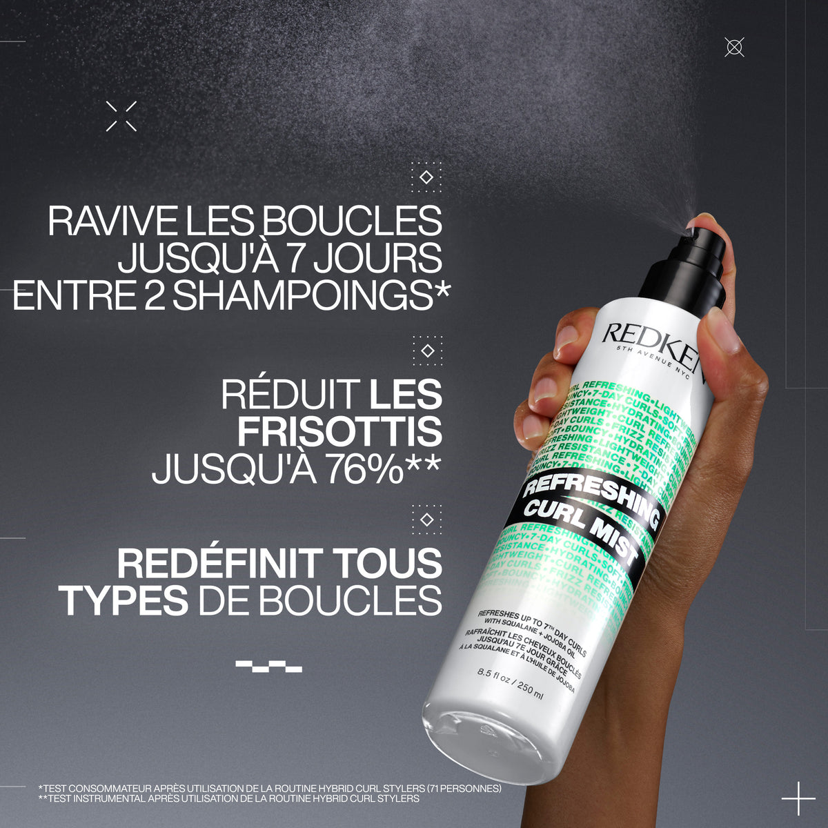 Brume Hybrid Curl Stylers Redken 250 ML