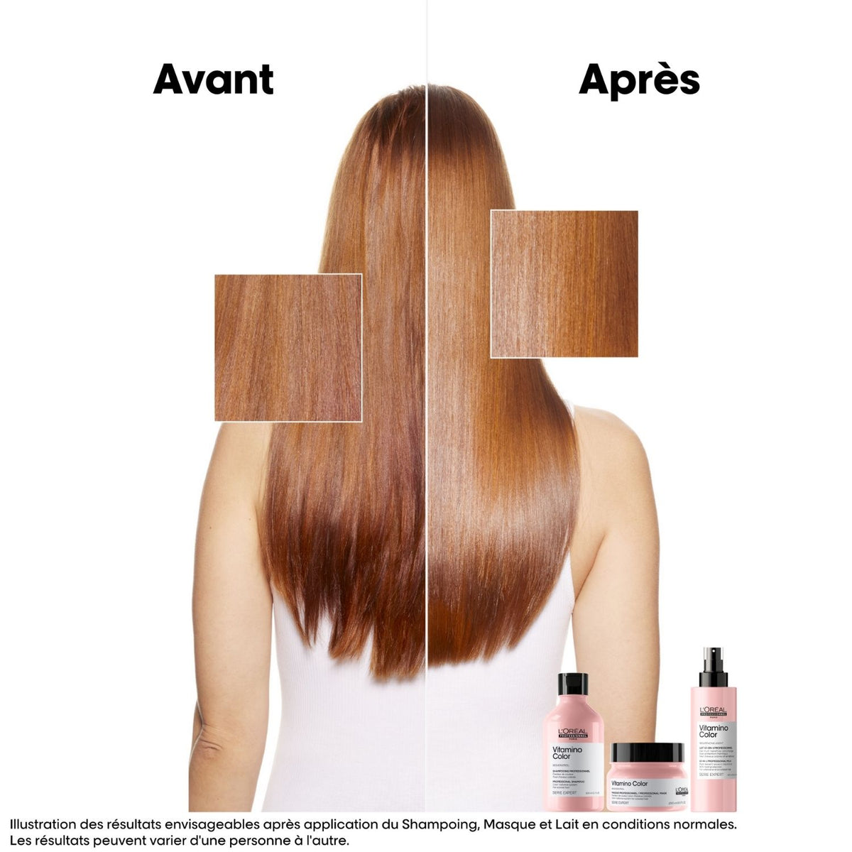 Éco-Recharge Shampoing Vitamino Color L'Oréal Pro 1000 ML