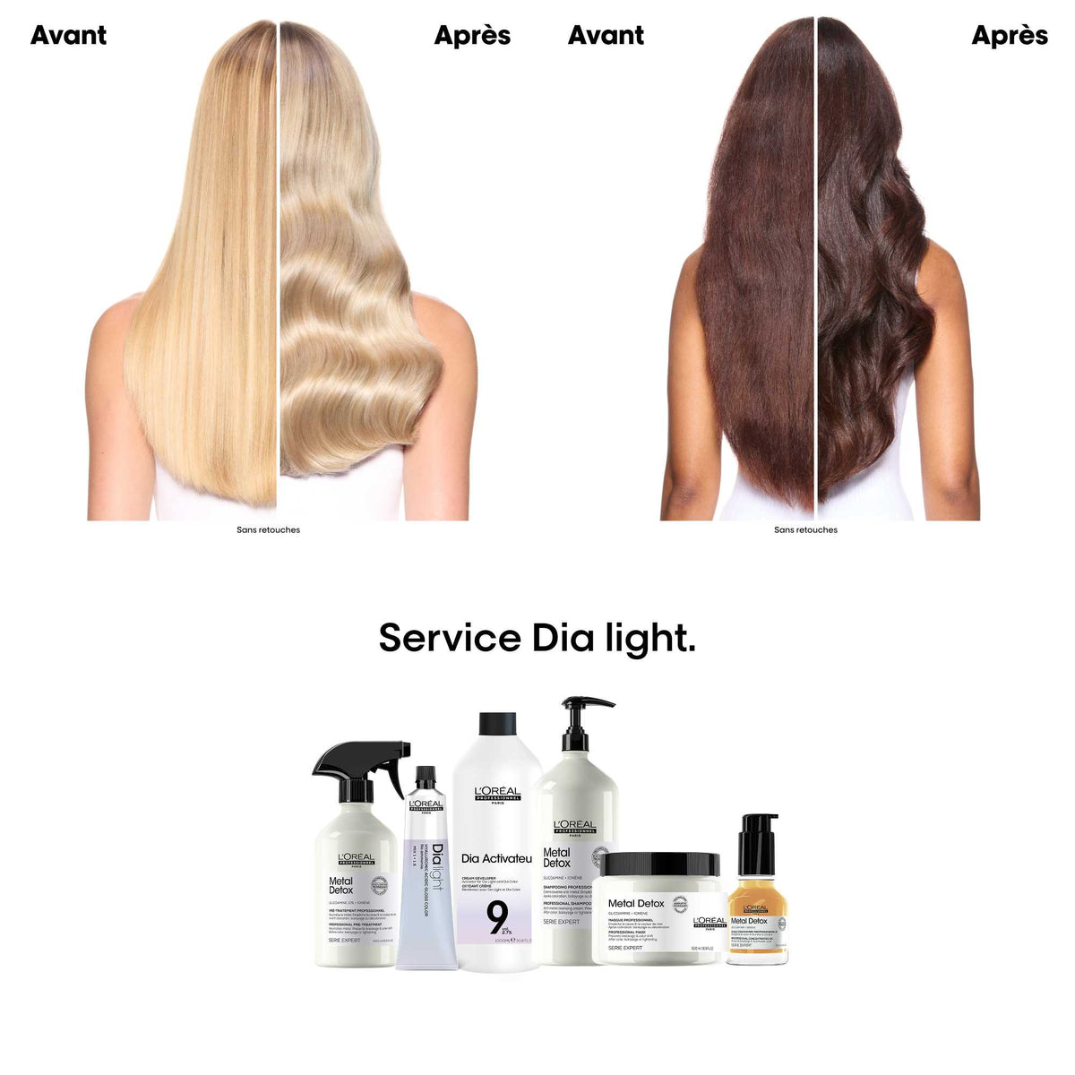 Tube Coloration Dia Light L'Oréal Professionnel 60 ML (NOUVELLE FORMULE)
