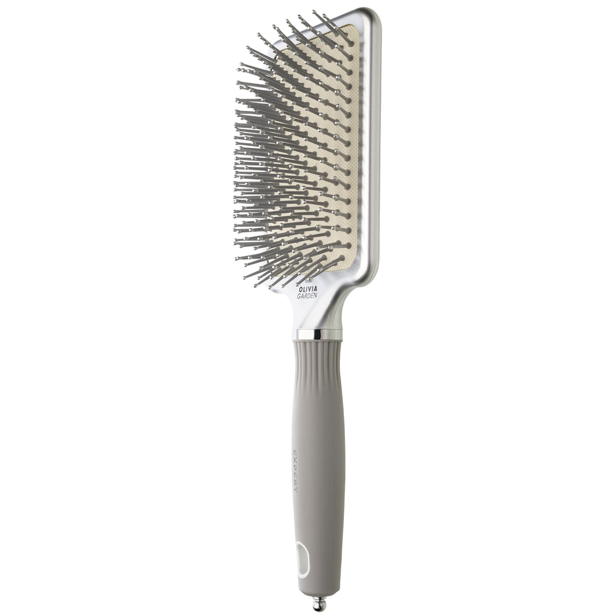 Brosse plate Olivia Garden Expert Care Rectangular Silver Large