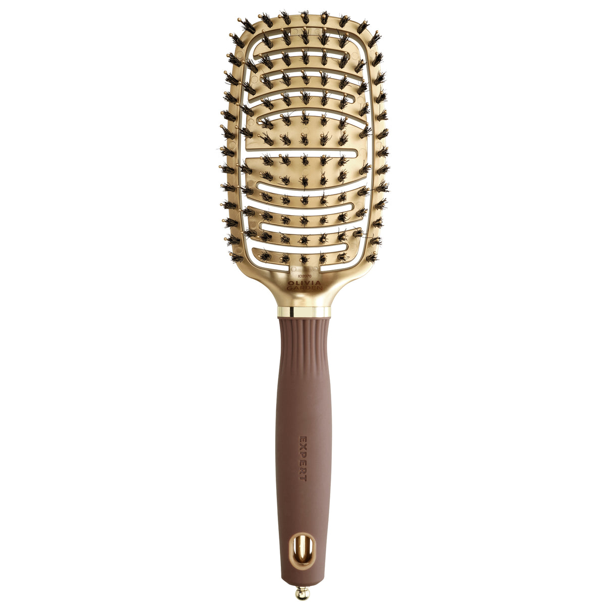 Brosse Démêlante Olivia Garden Expert Care Flex Nylon + Sanglier