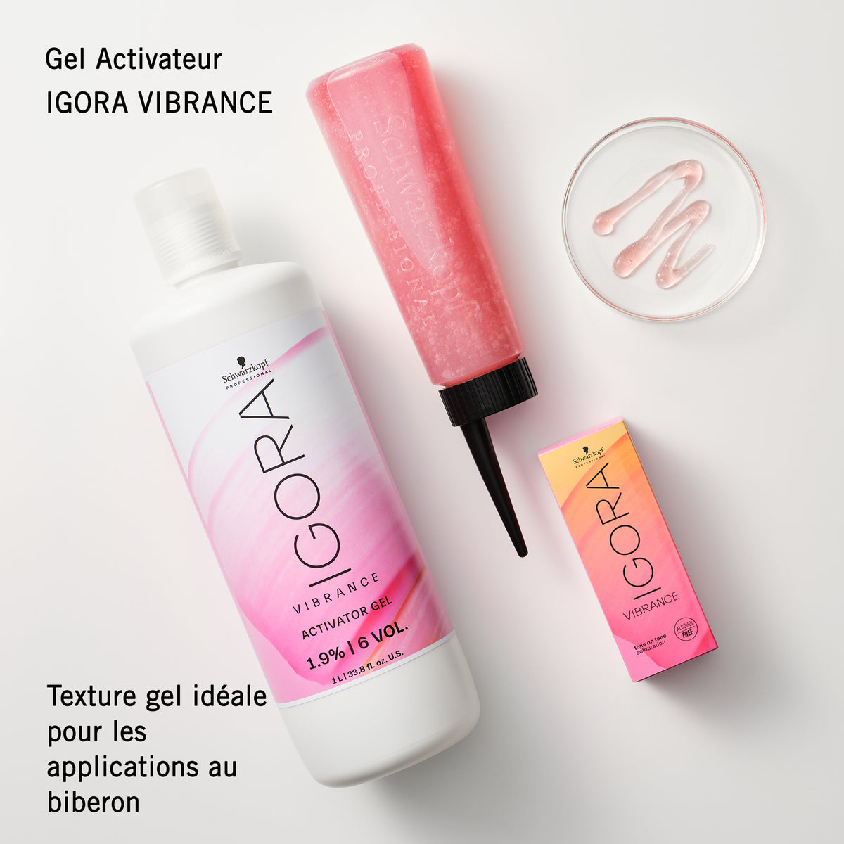 Gel activateur Igora Vibrance Schwarzkopf 6 Vol 1,9% 1 Litre