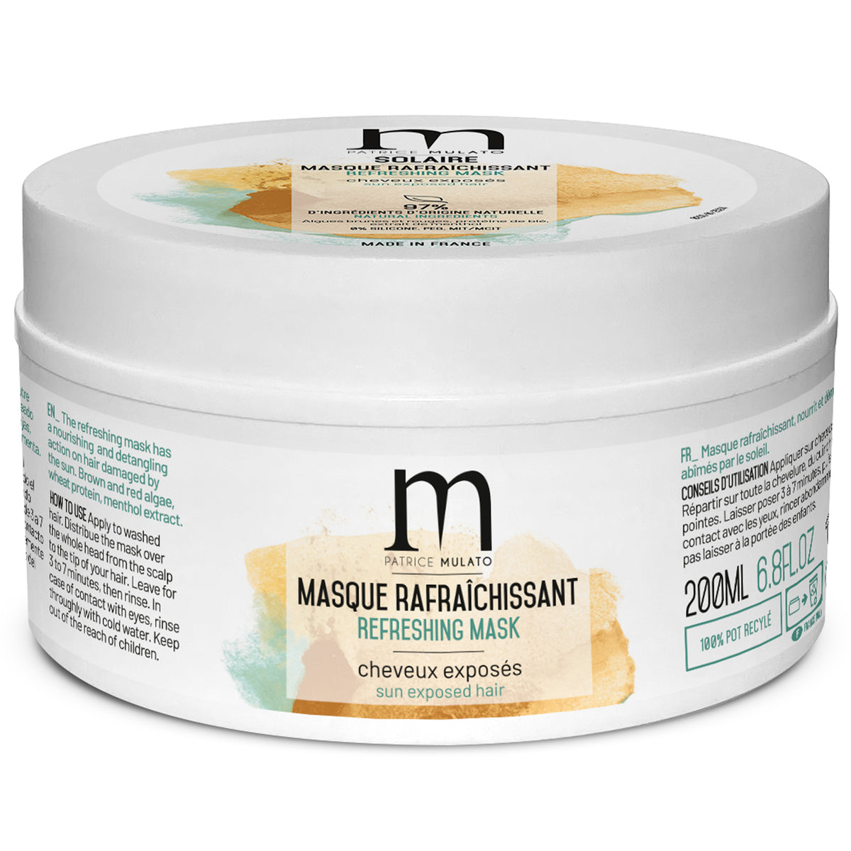 Masque Rafraîchissant Solaire Mulato