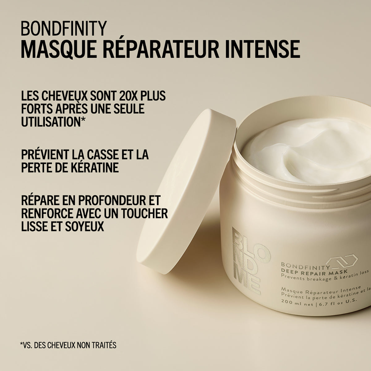 Masque Réparateur Blond Me Bondfinity Schwarzkopf 200 ML