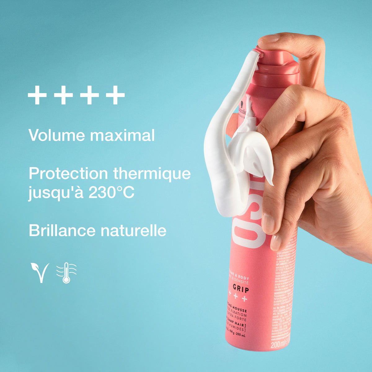 Osis + Grip Schwarzkopf 200 ML