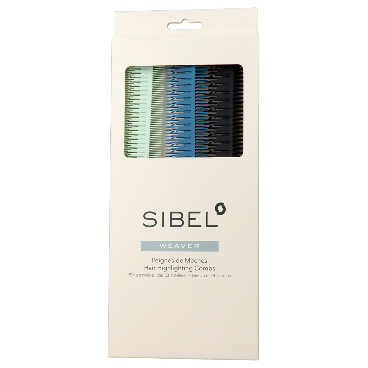 Kit de Peignes à Mèches Sibel