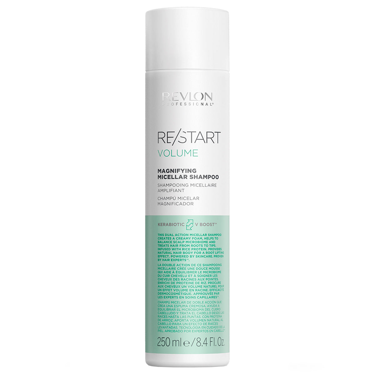 Shampoing Volume Micellaire Amplifiant Re/Start Revlon 250 ML
