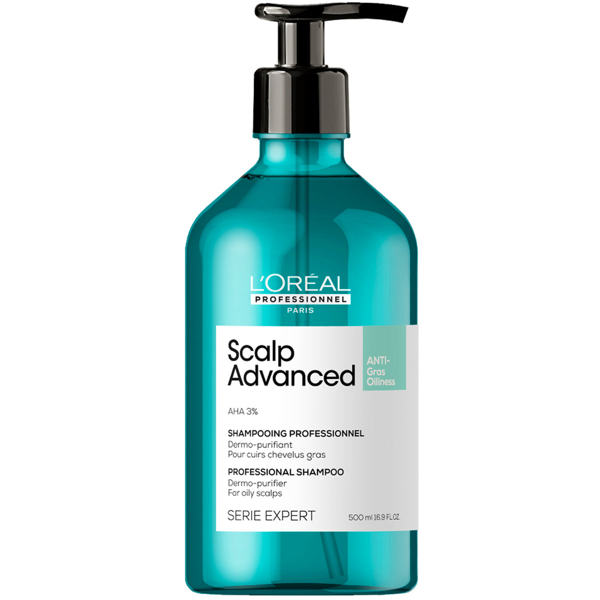 Shampoing Dermo Purifiant Anti-Gras Scalp Advanced L'Oréal Professionnel 500 ML