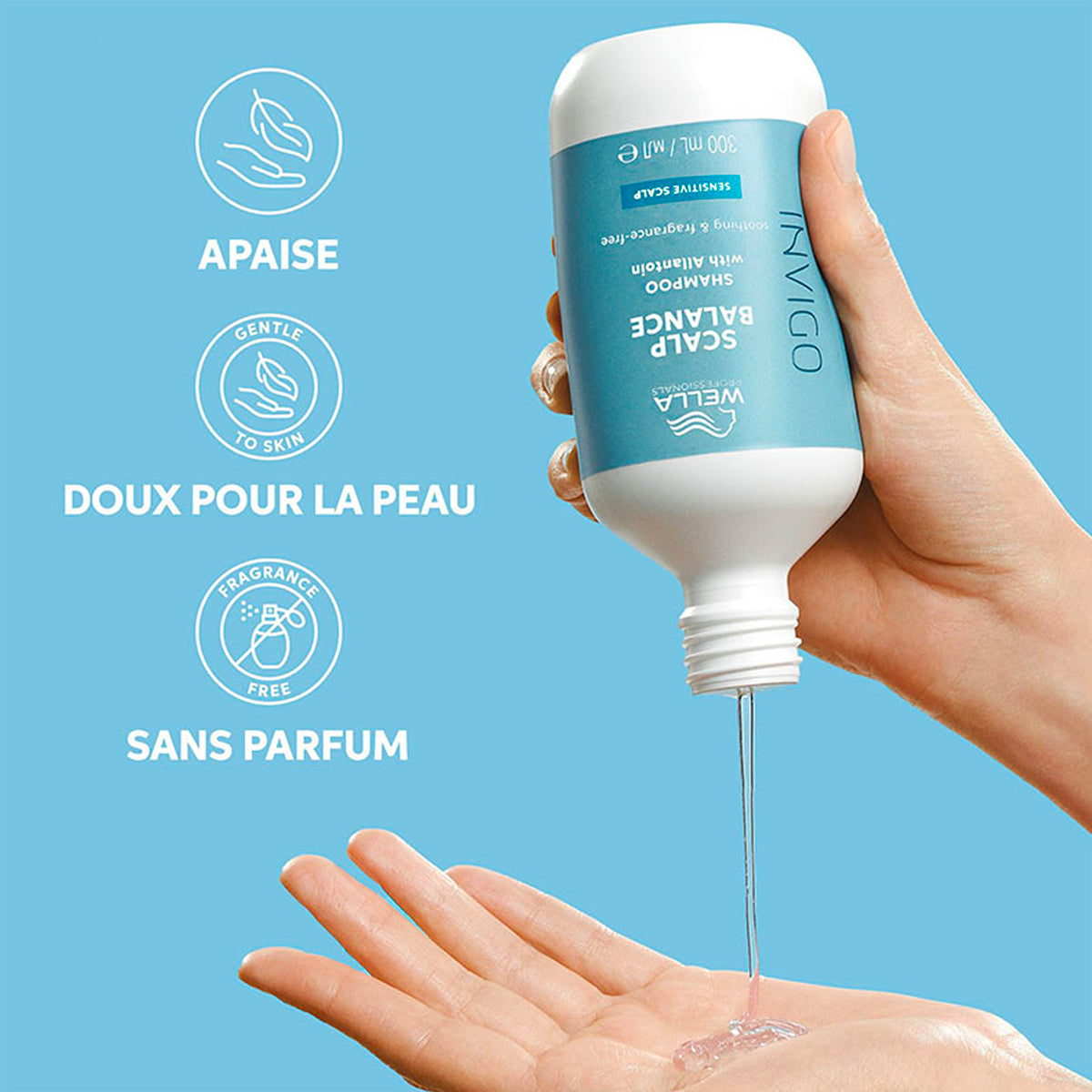 Shampoing Invigo Scalp Balance Cuir chevelu sensible Wella
