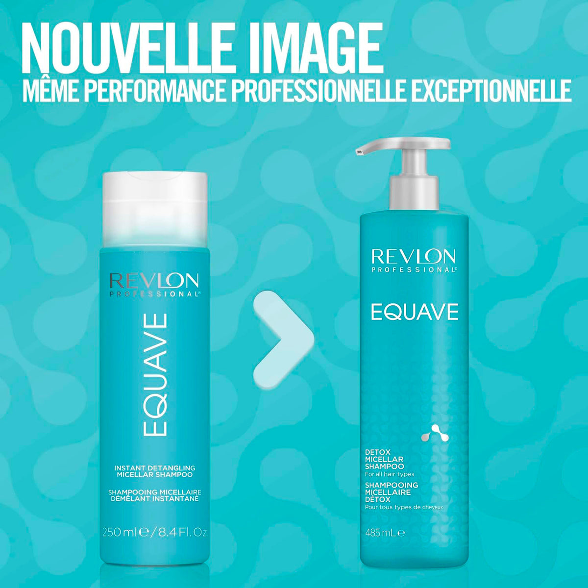 Shampoing Micellaire Detox Equave Revlon 485 ML