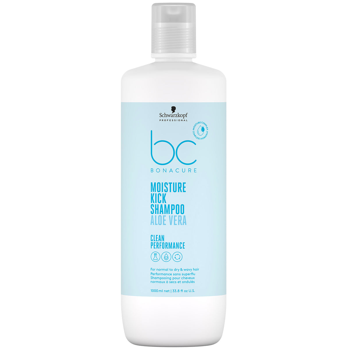 Shampoing BC Moisture Kick Schwarzkopf 1 L