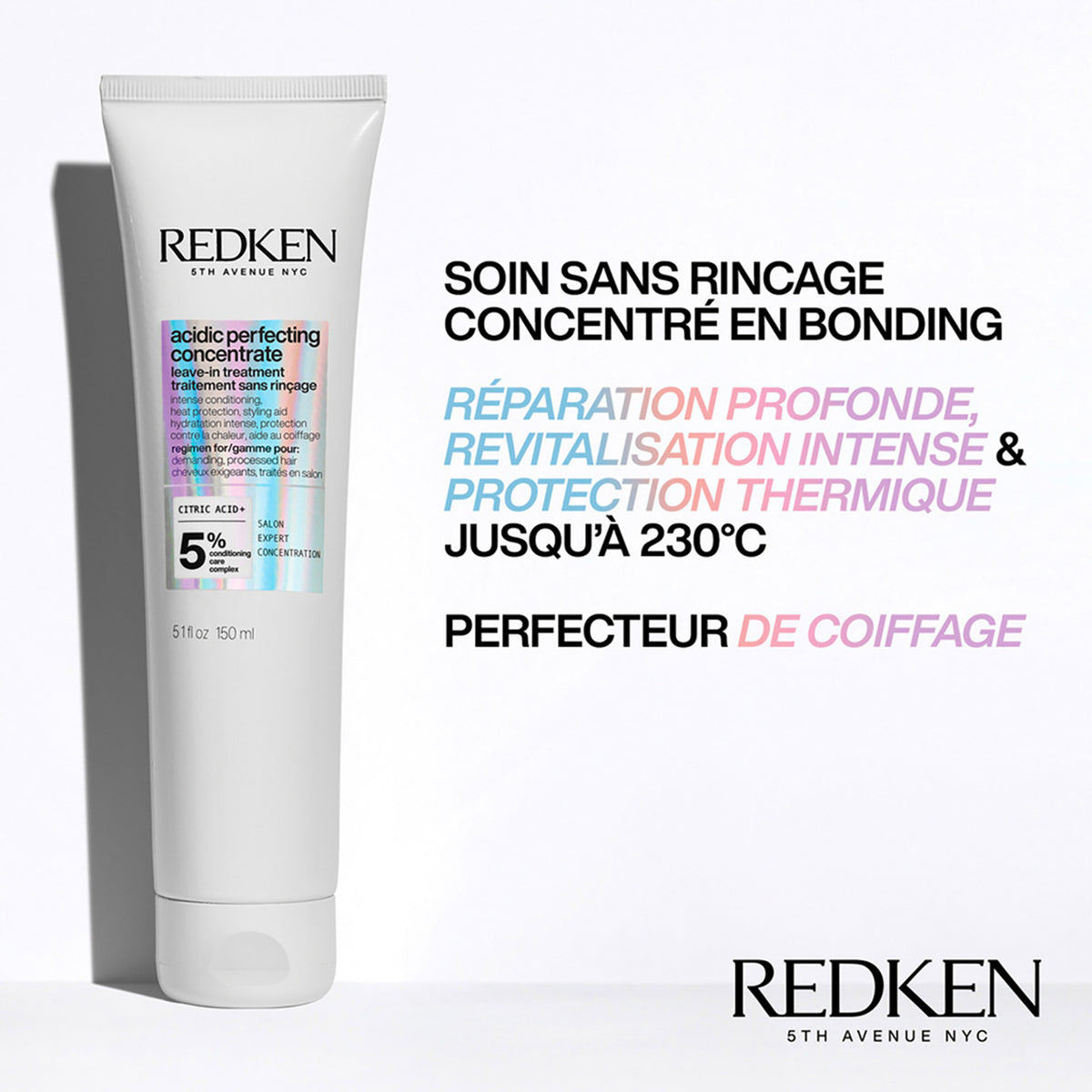 Soin Sans Rinçage Acidic Bonding Concentrate Redken 150 ML