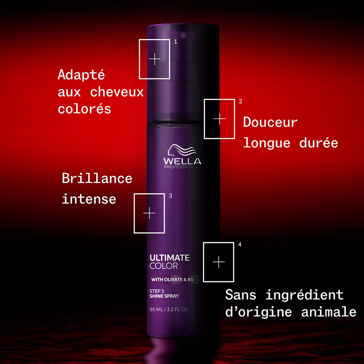 Spray Brillance Ultimate Color Wella 95 ML