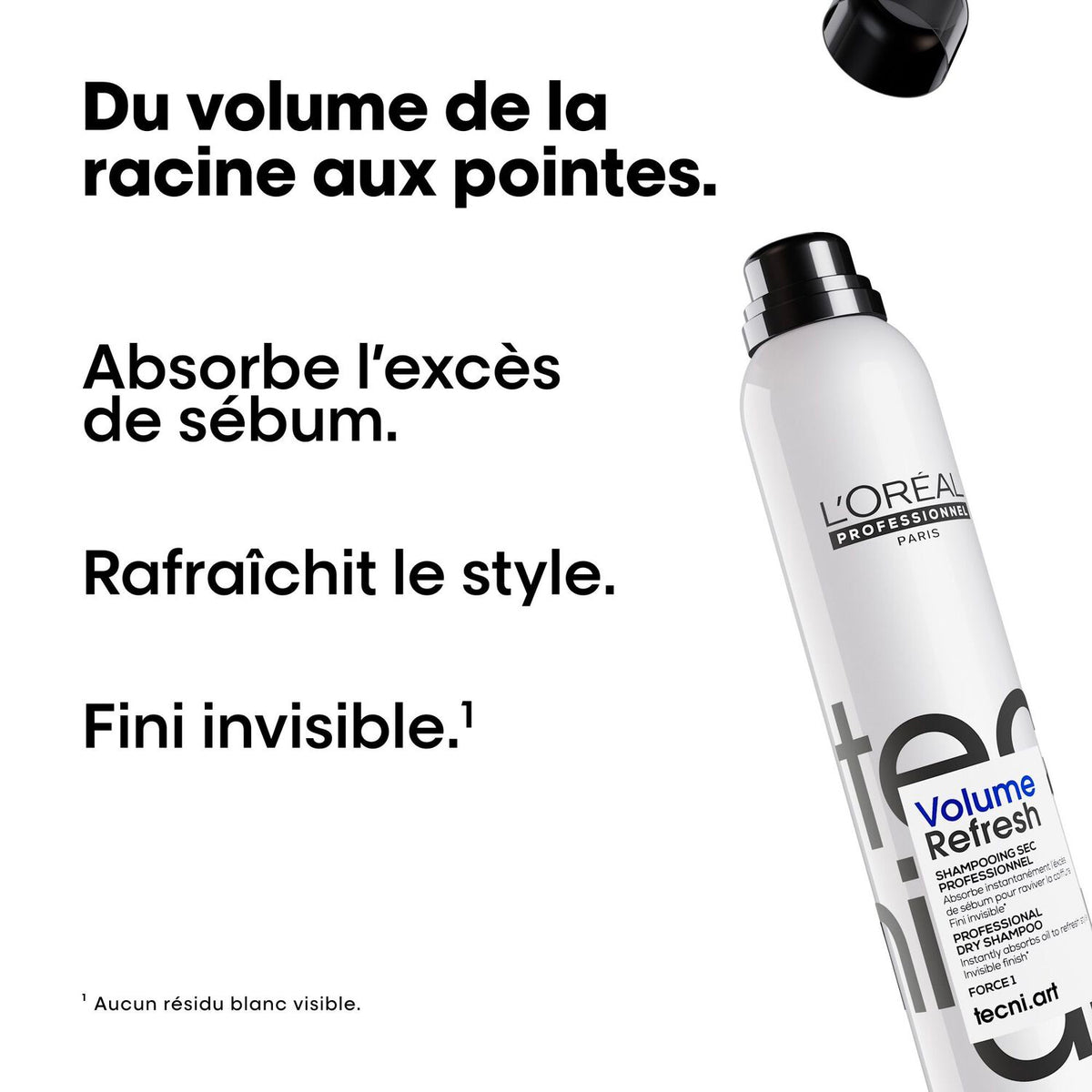 Tecni Art Shampoing Sec Volume Refresh 200 ML
