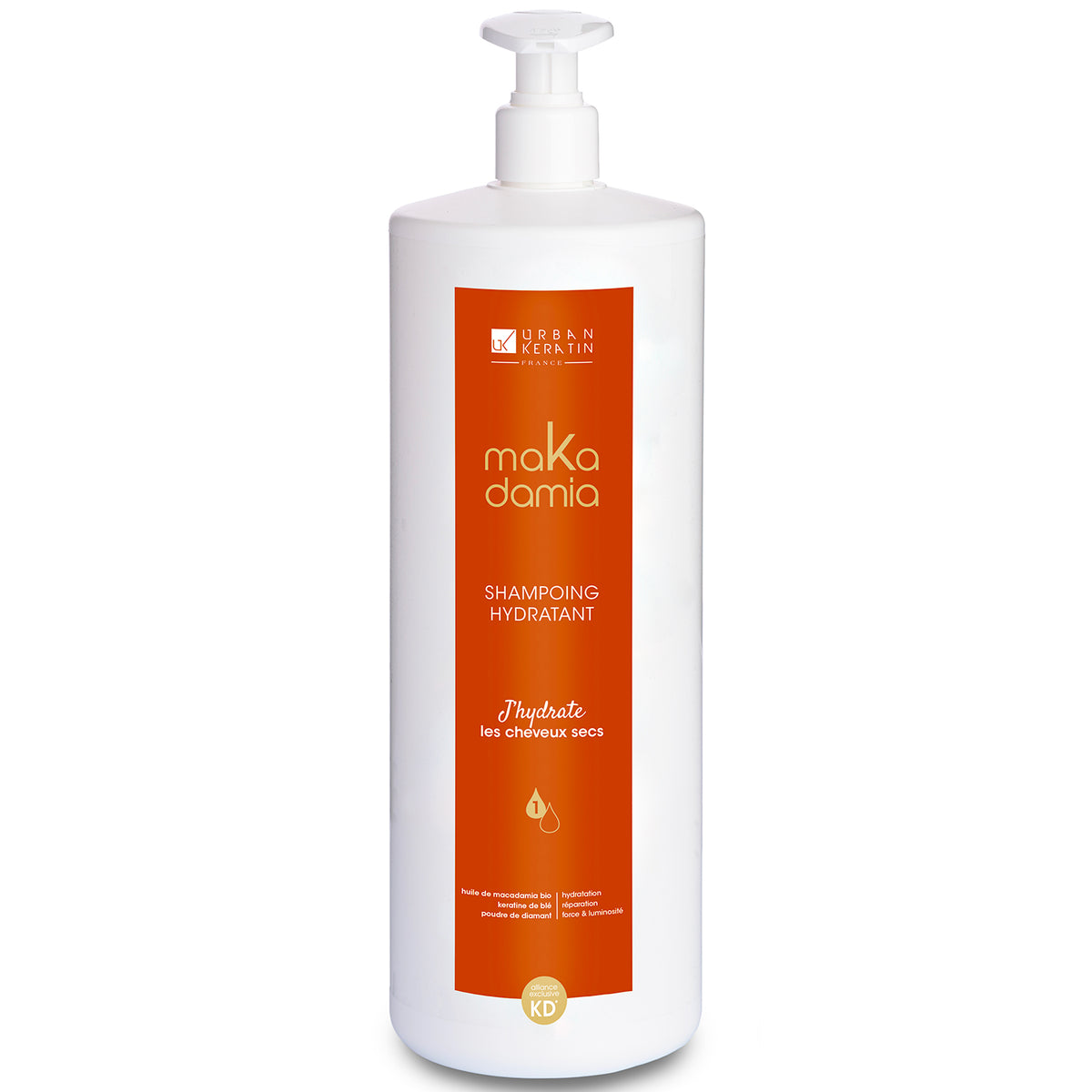 SHAMPOING HYDRATANT Makadamia Urban Keratin 1000ML