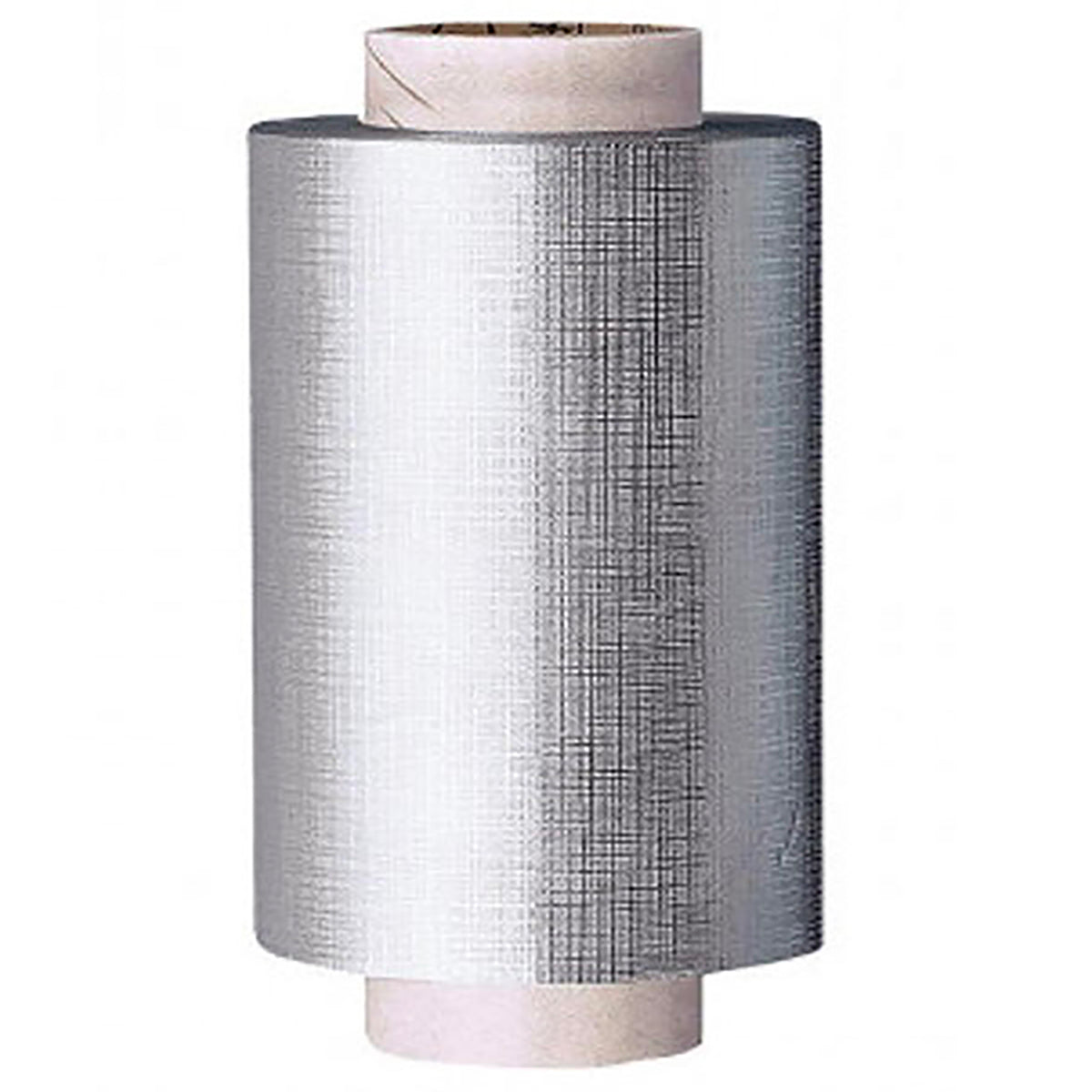 Aluminium Mèches Gaufré Argent 12cm x 100m