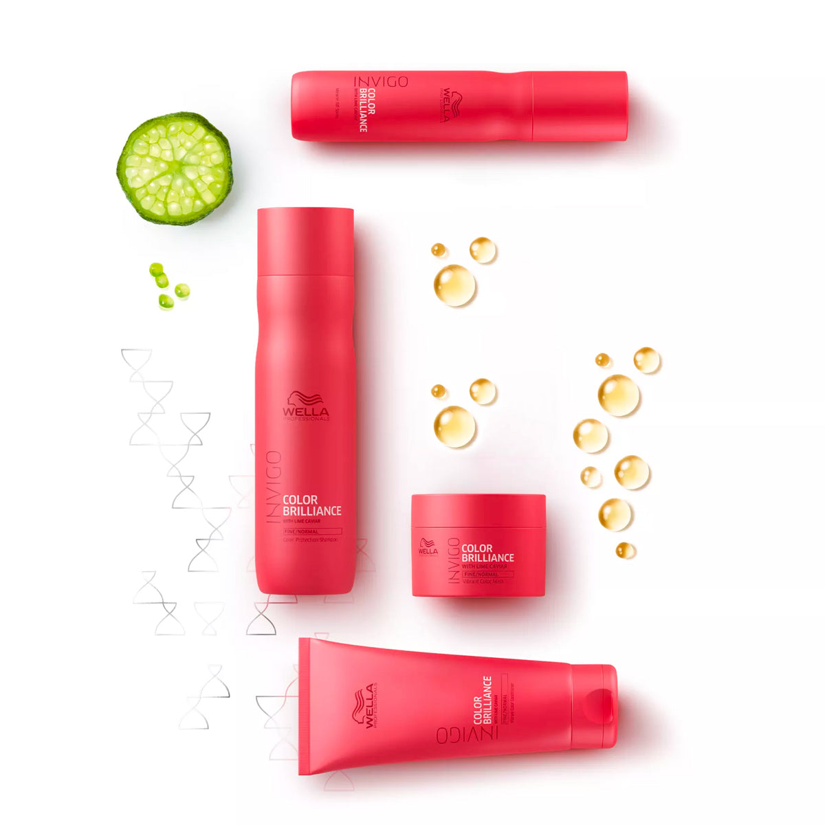 Conditioner Color Brilliance Invigo Cheveux Fins à normaux Wella 200 ML