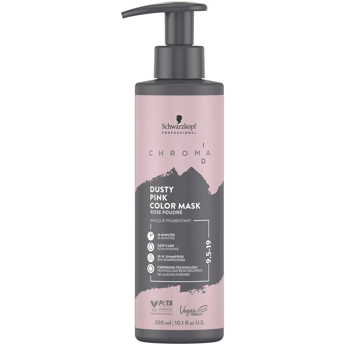 Masque Pigmenté Chroma ID 9,5-19 Rose Poudré Schwarzkopf 300 ML