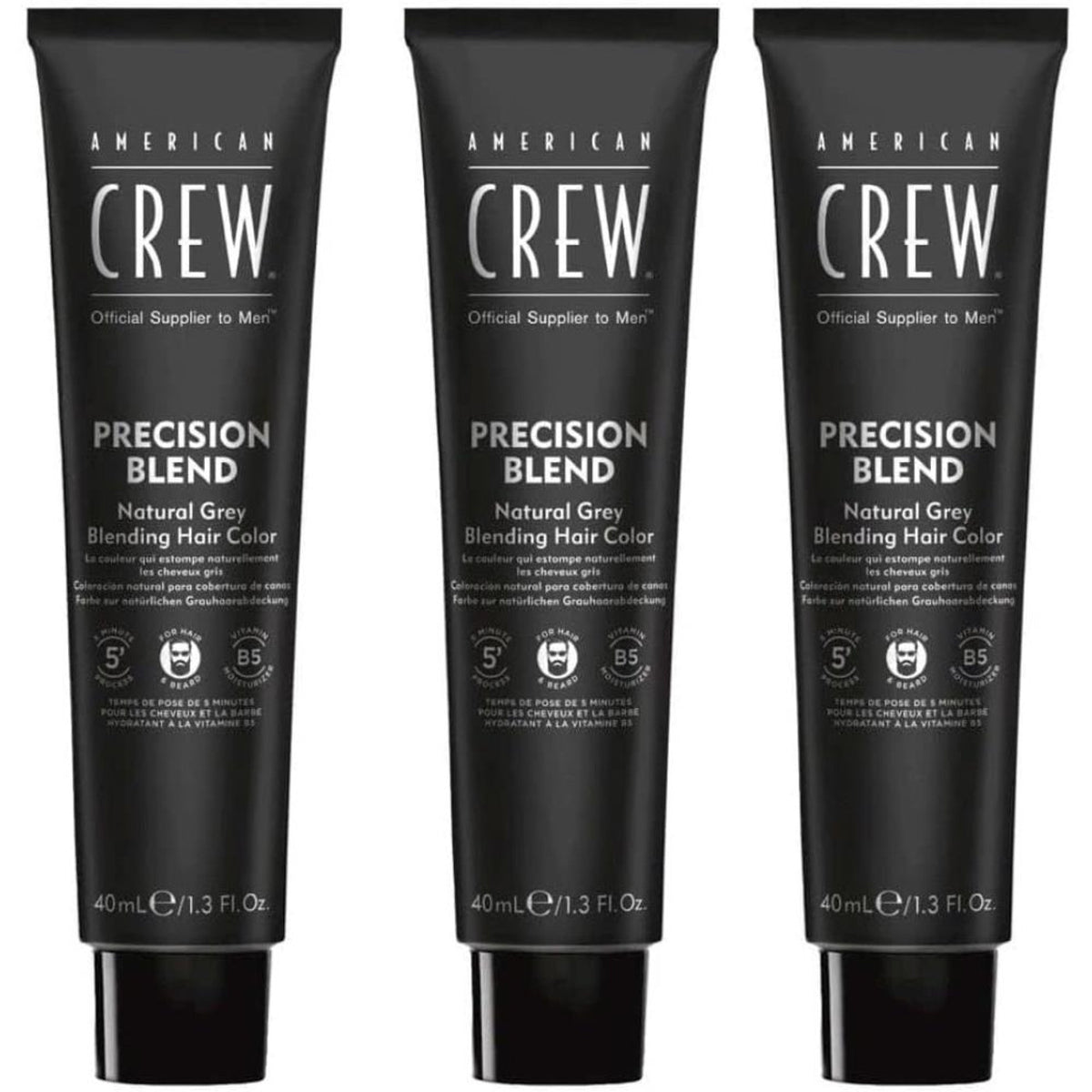 Coloration Homme Precision Blend Chataîn (4-5) American Crew 3x40ML