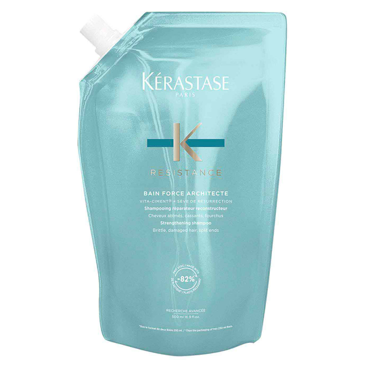 Éco-Recharge Bain Force Architecte Kérastase 500 ML