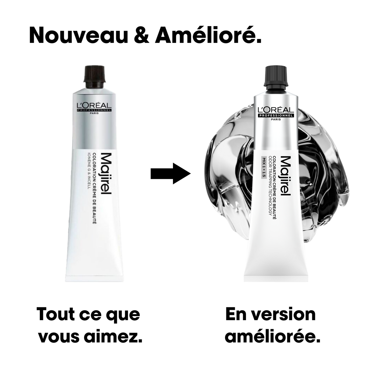 Tube Coloration Majirouge L'Oréal 60 ML