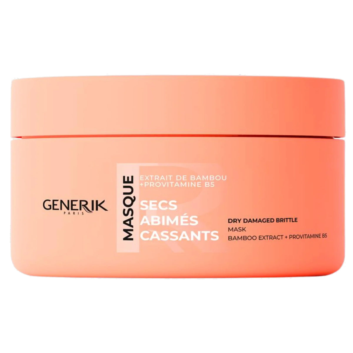 Masque Cheveux Secs/Abîmés/Cassants Generik