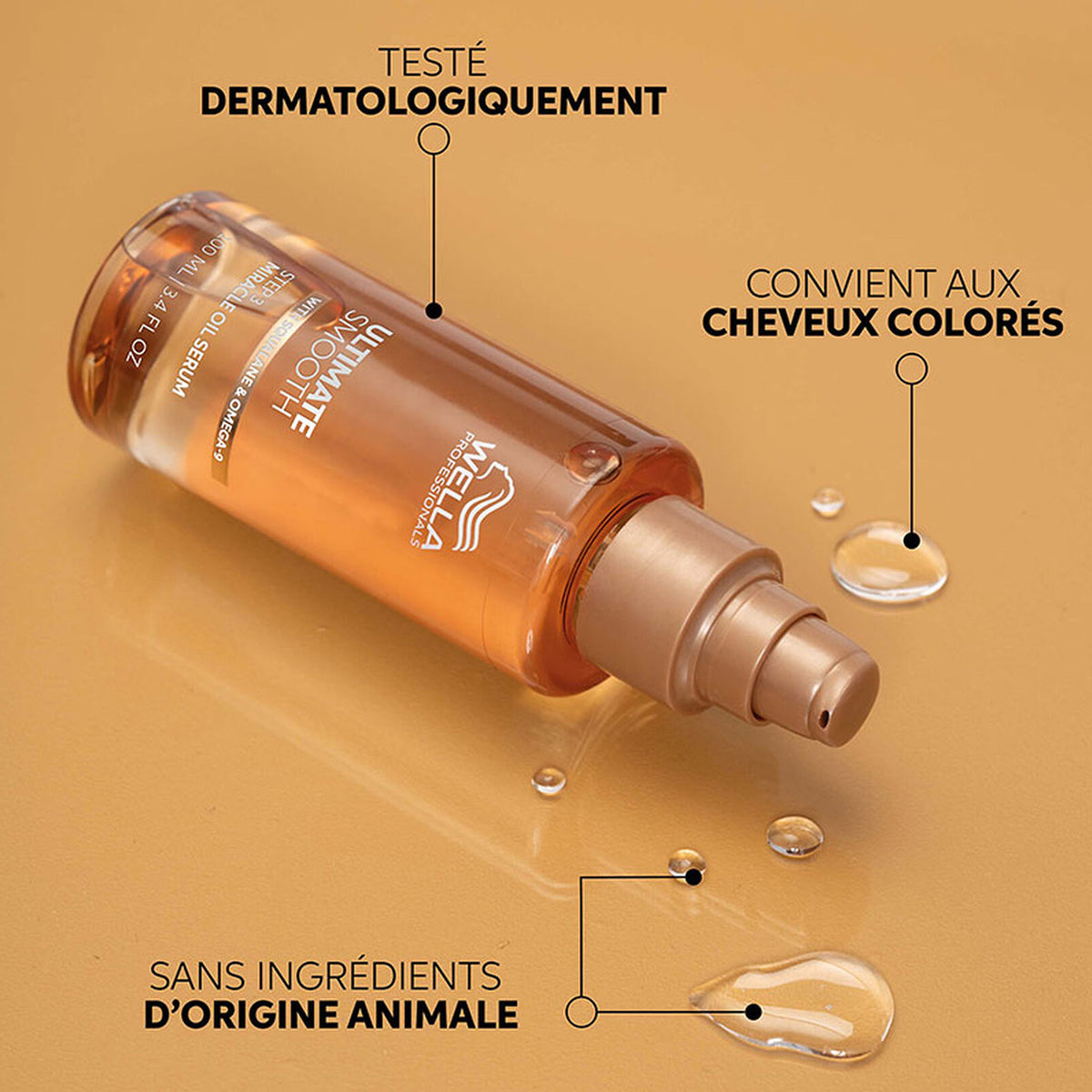 Sérum Huile Miracle Ultimate Smooth Wella