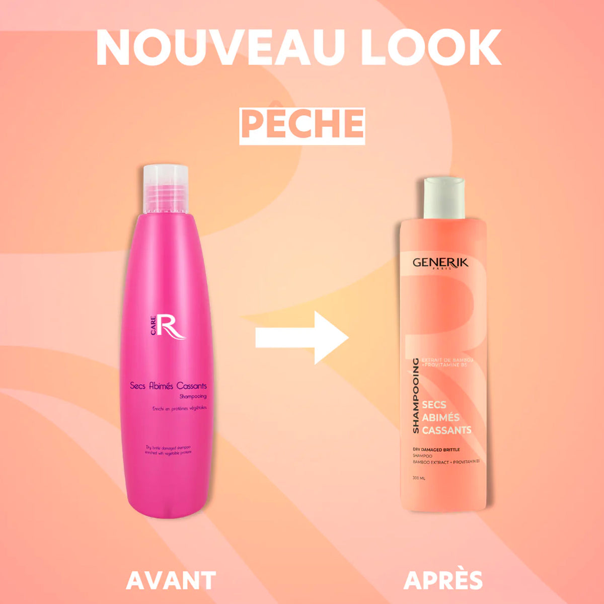 Shampoing Cheveux Secs/Abîmés/Cassants Generik