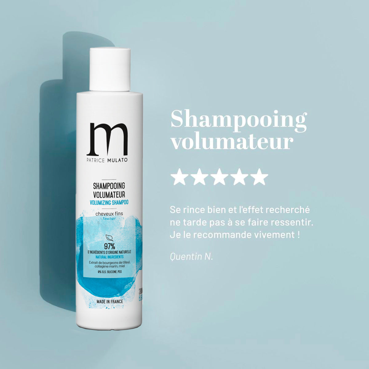 Shampoing Volumateur Mulato 200 ML