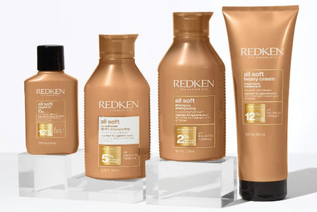 Redken All Soft : la gamme pro pour des cheveux plus doux et faciles à coiffer