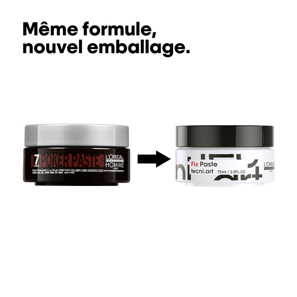 Tecni Art Fix Paste L'Oréal Professionnel 75 ML