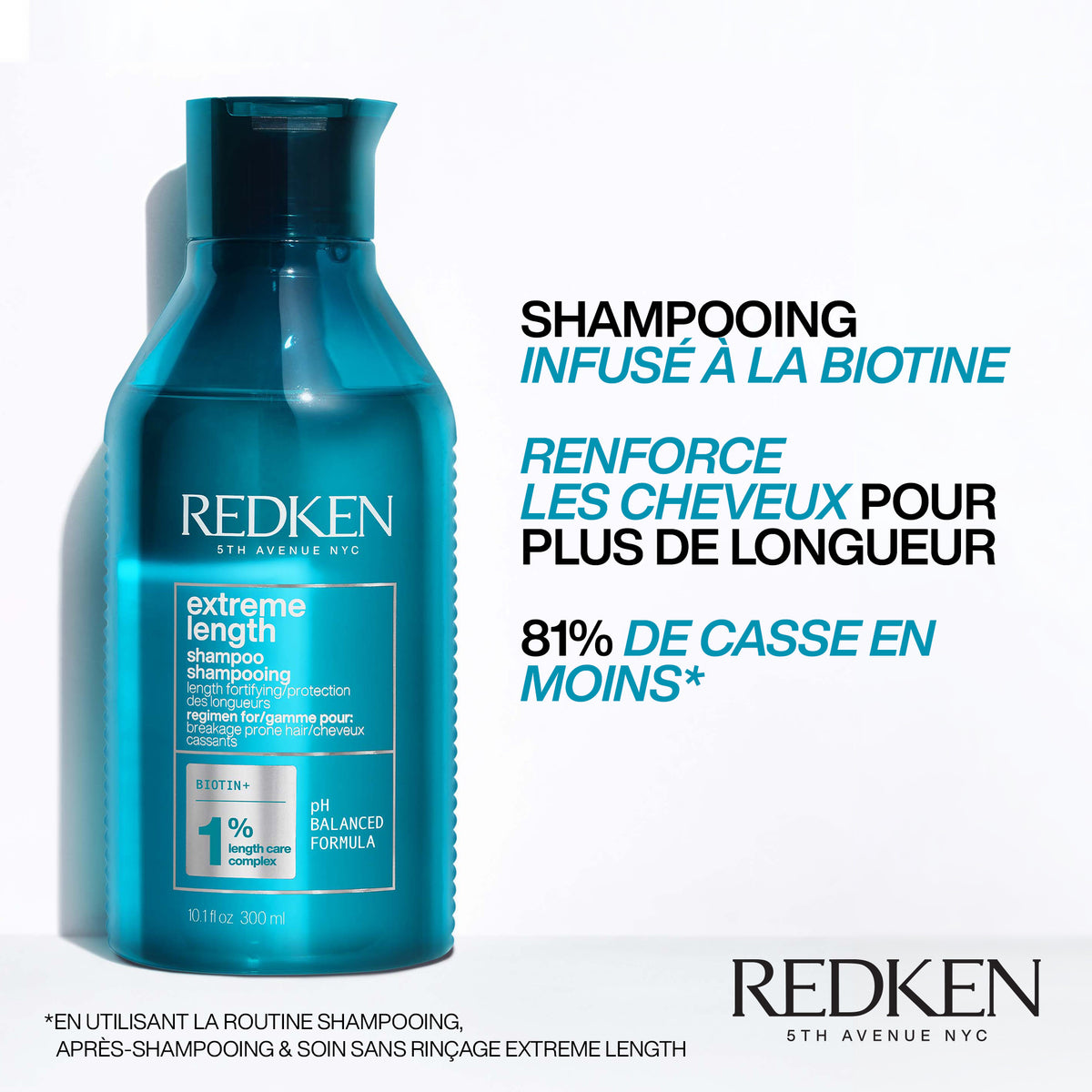 Shampoing Extreme Length Redken 300 ML