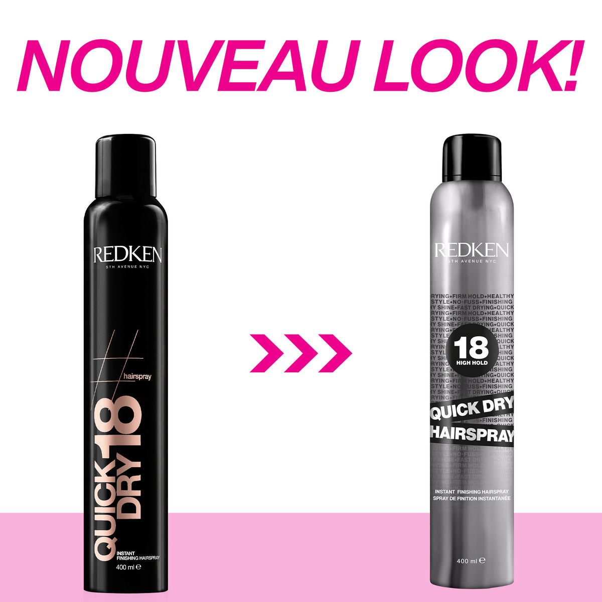 Quick Dry Hairspray 18 Redken 400 ML