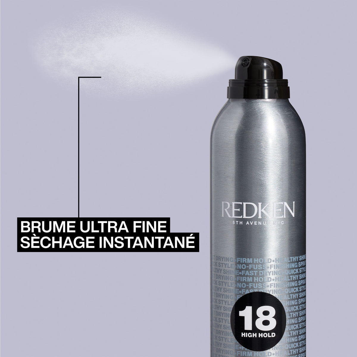 Quick Dry Hairspray 18 Redken 400 ML