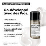 Masque sans rinçage Absolut Repair Molecular L'Oréal Professionnel