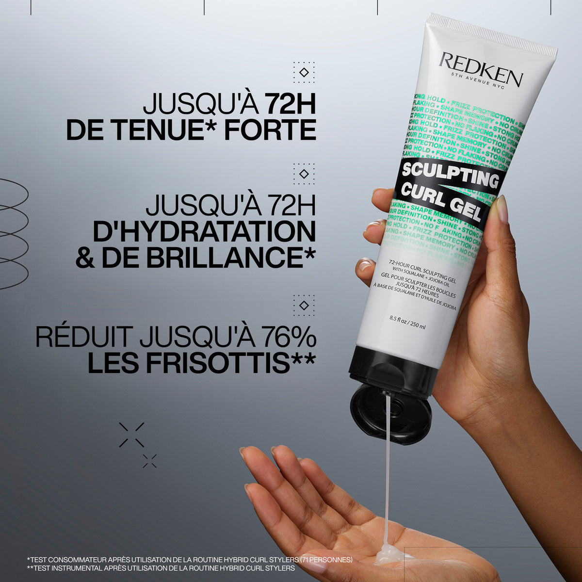 Gel Hybrid Curl Stylers Redken 250 ML
