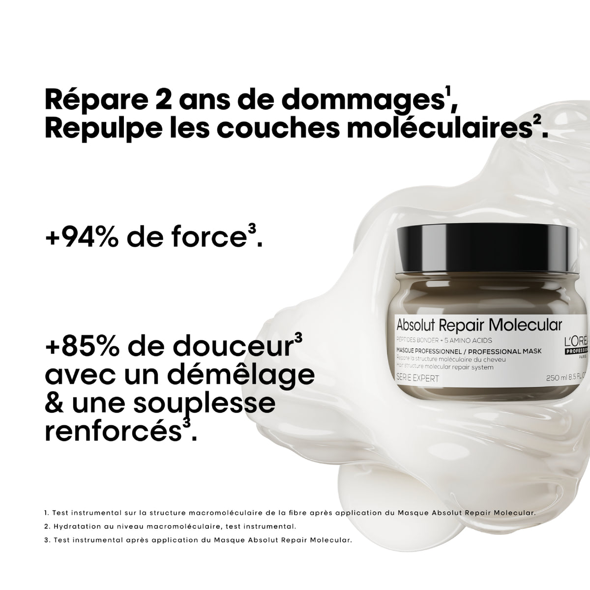 Masque Concentré Absolut Repair Molecular L'Oréal Professionnel