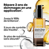 Huile Bi-Phase Absolut Repair Molecular L'Oréal Professionnel