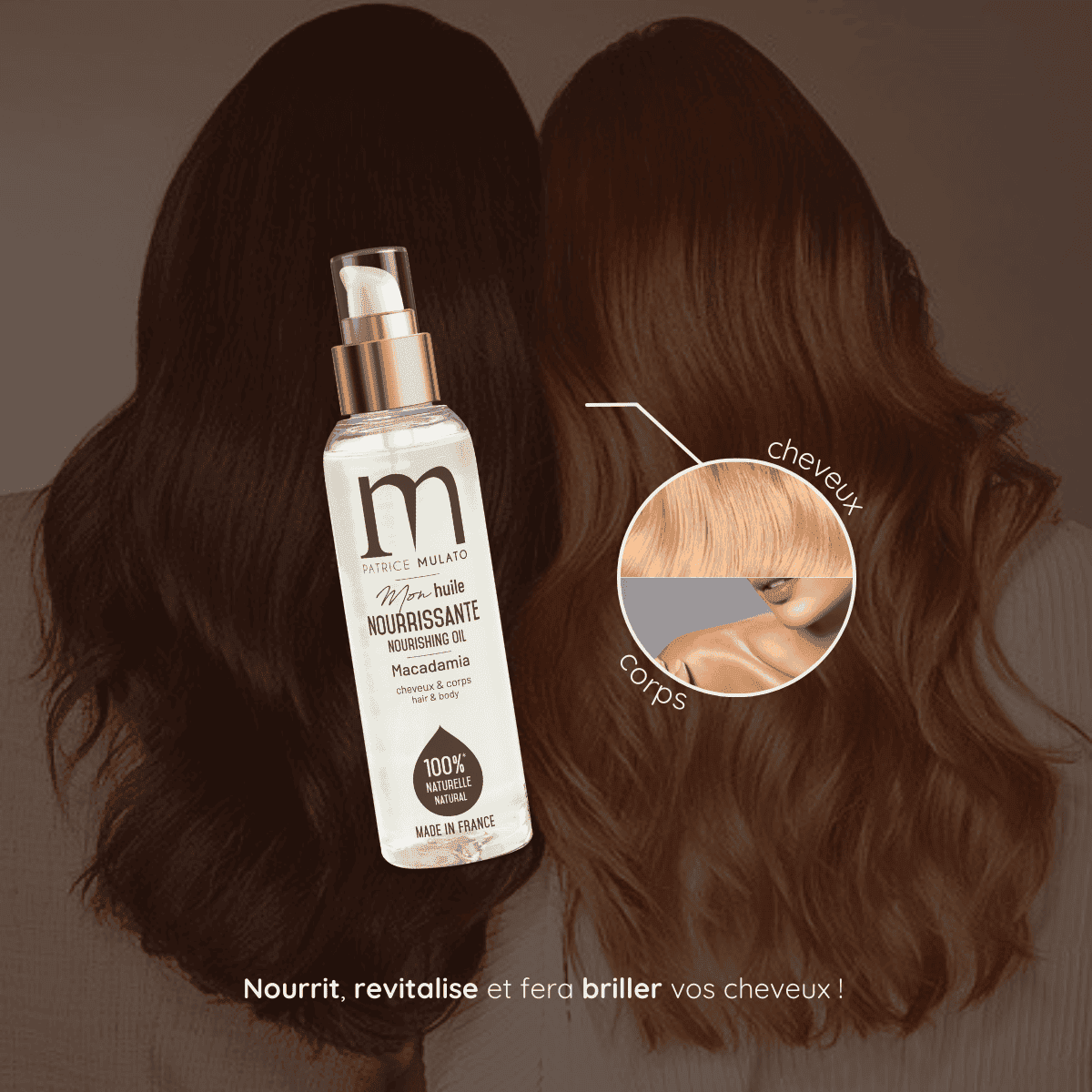Huile Nourissante Macadamia Mulato 120 ML