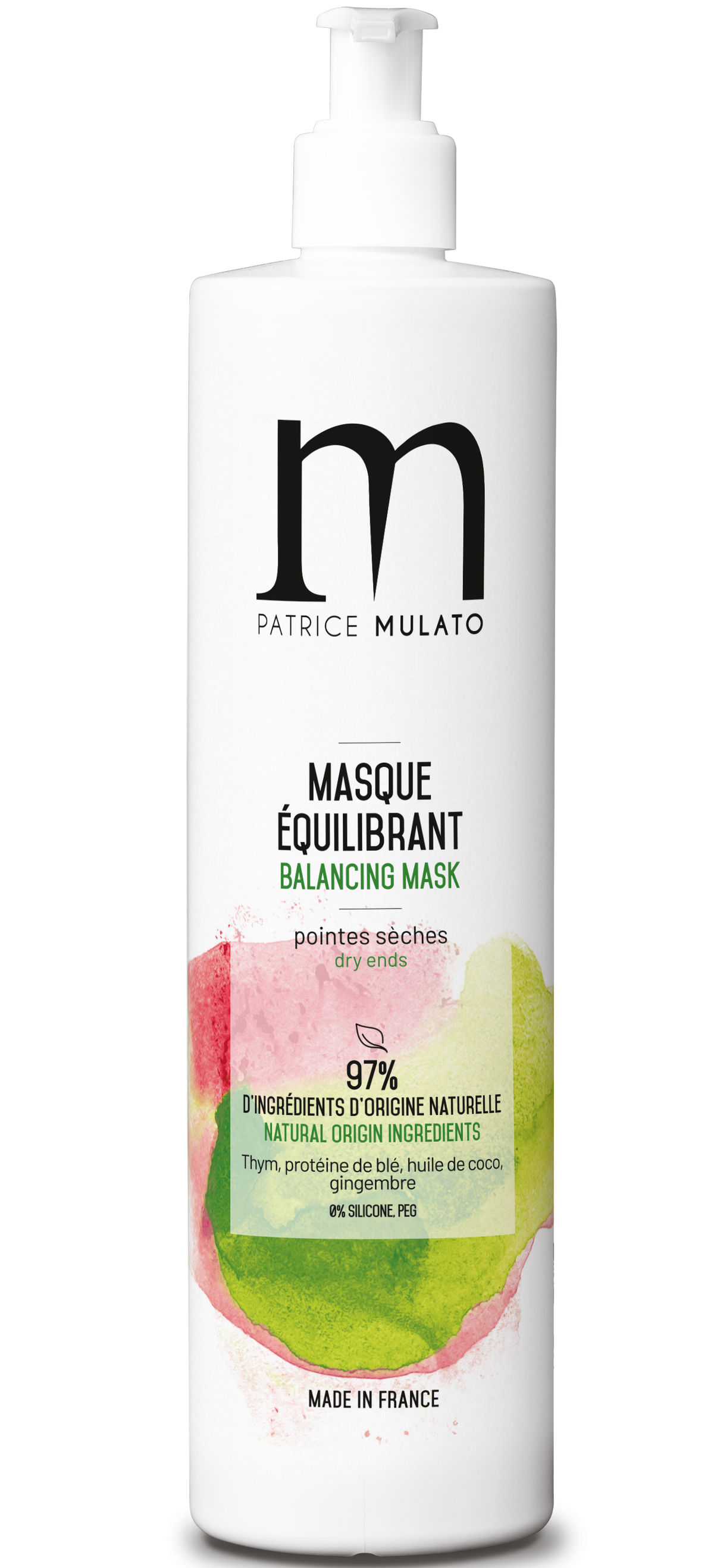 Masque Équilibrant racines grasses pointes sèches Mulato