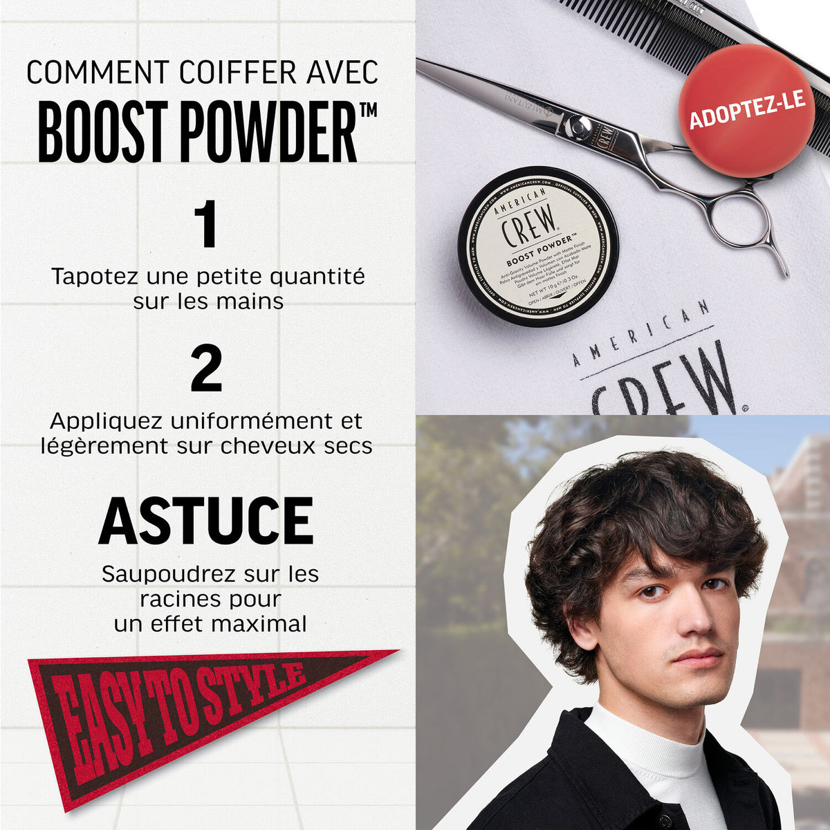 Poudre Boost Powder American Crew