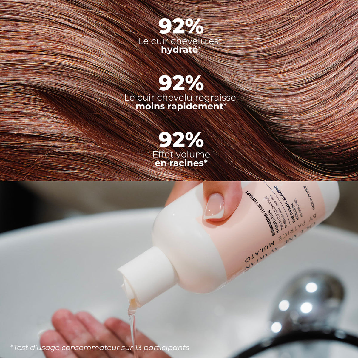 Shampoing Hydratation Hair Therapy Océane Avakian by Mulato