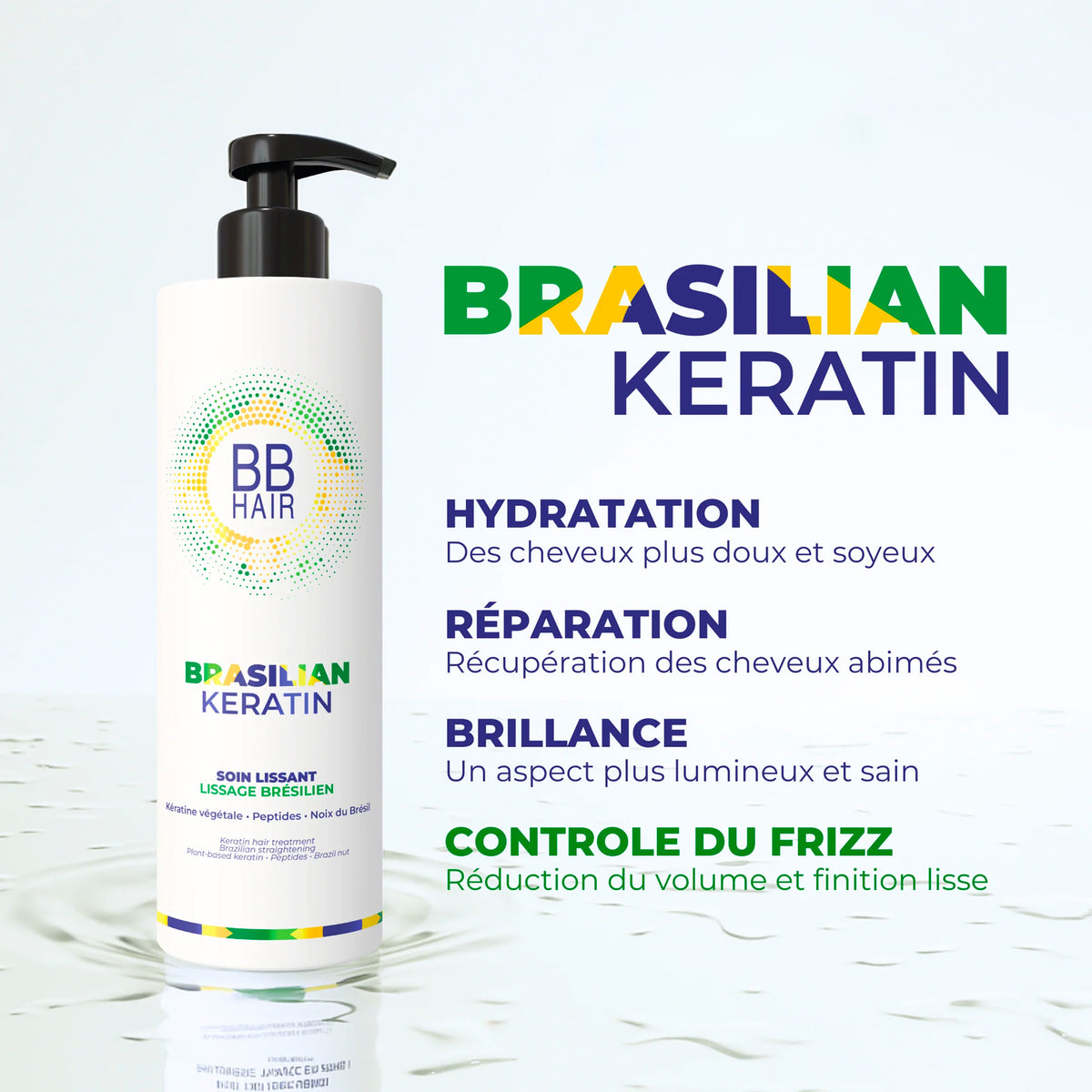 Soin Lissant Lissage Brésilien BBHair Generik 500 ML