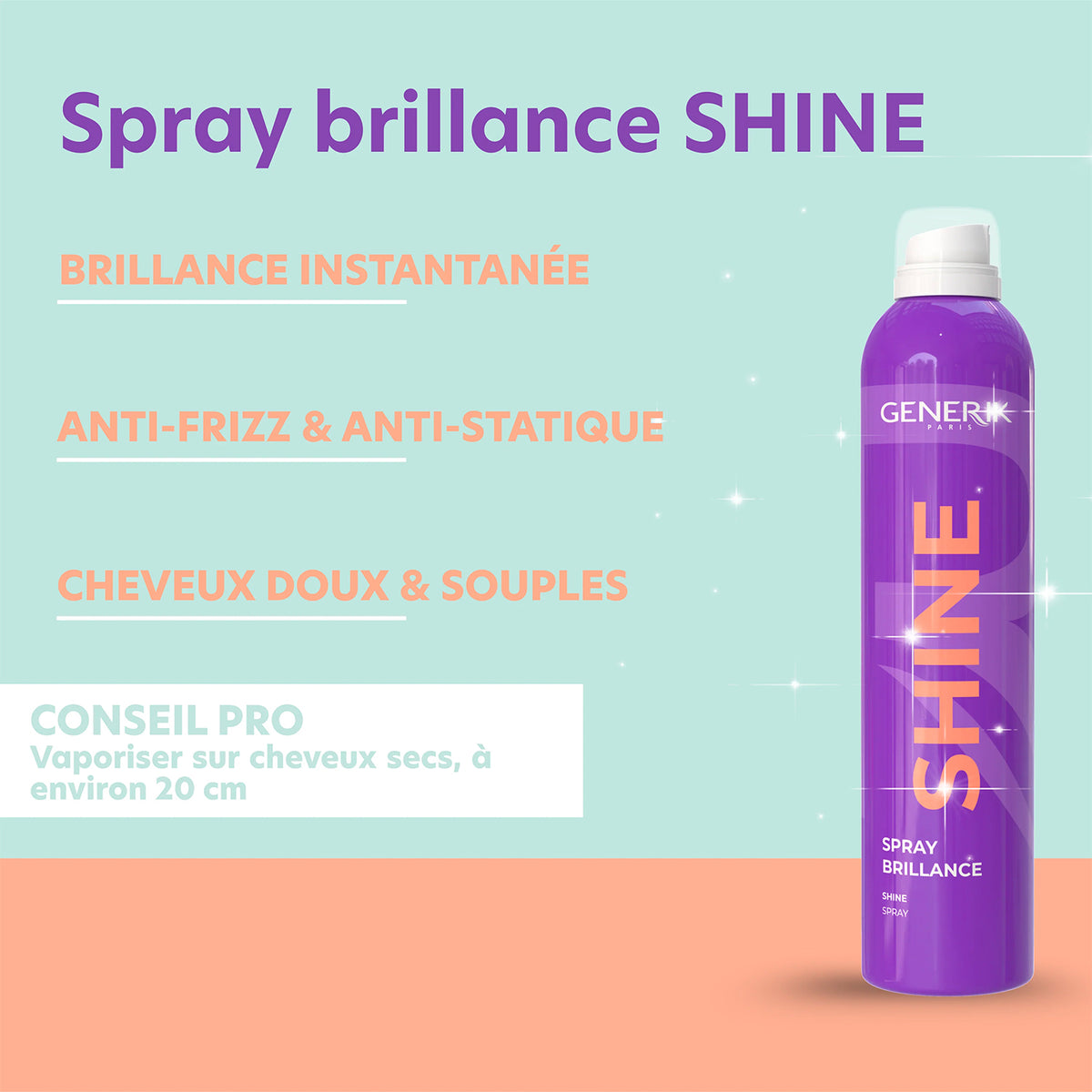 Spray Brillance Shine Generik 300 ML